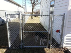 galvanized gate