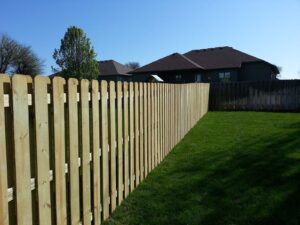 wood fence