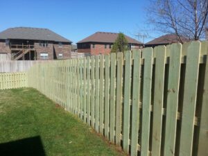 wooden fence