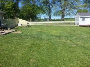 wooden fence